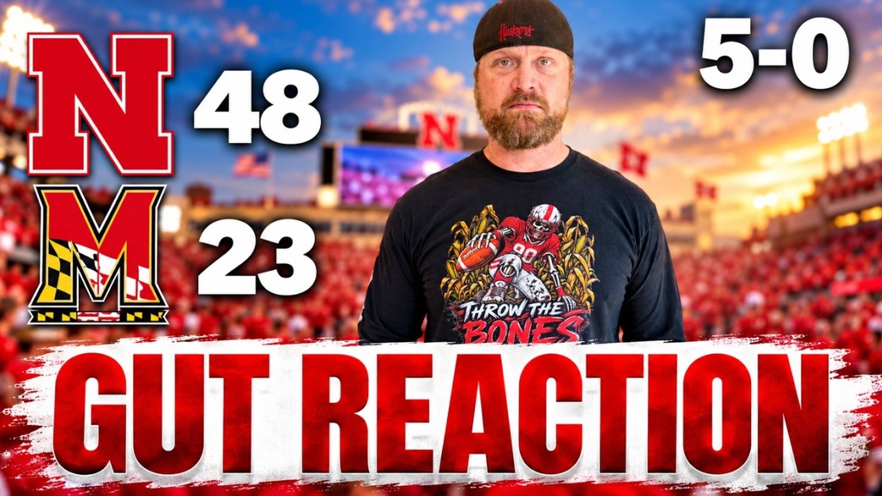 Adam Carriker's Gut Reaction: Nebraska Pulls Away from Maryland