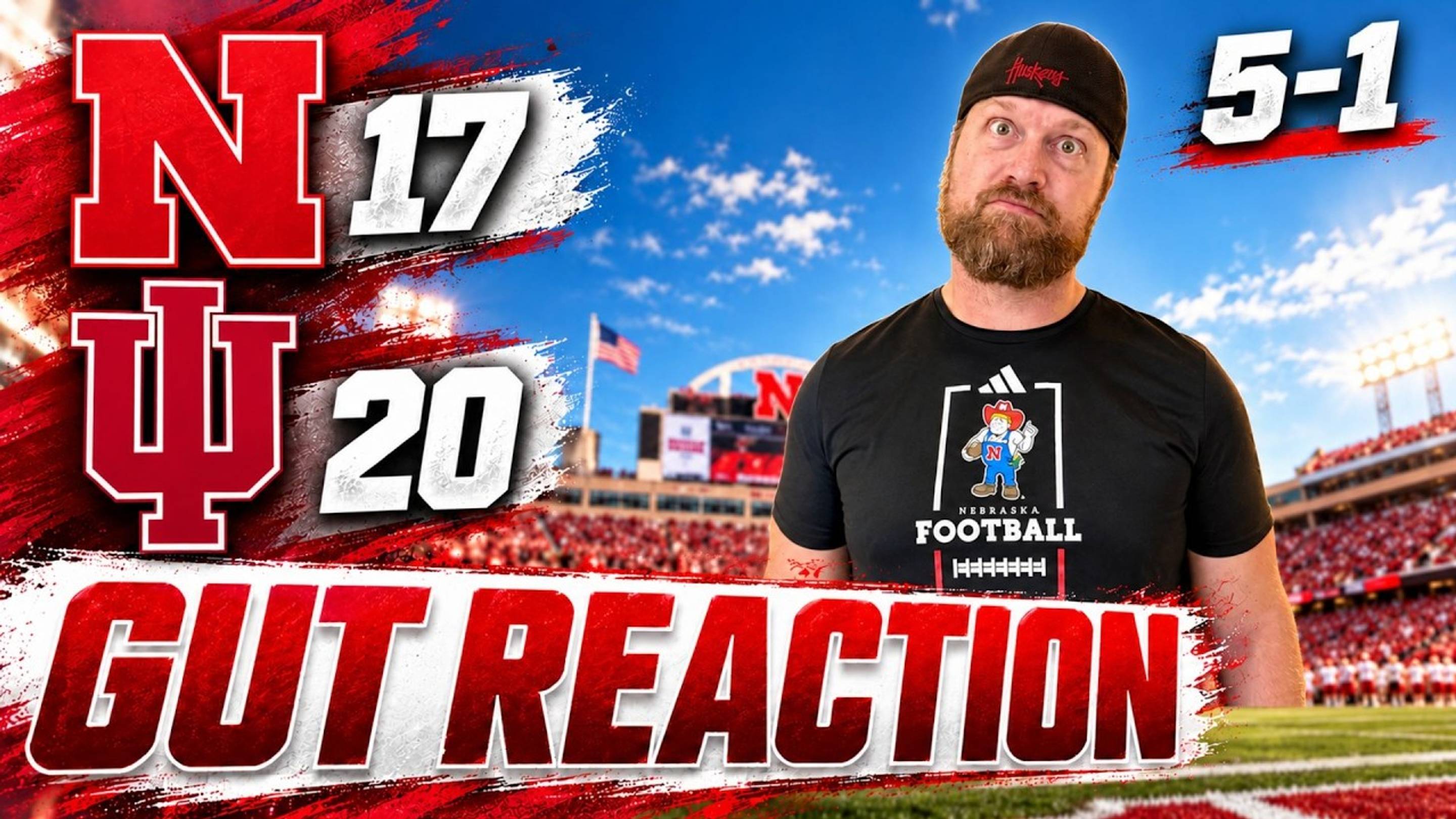 Adam Carriker's Gut Reaction to a Heartbreaking Husker Loss to the Hoosiers