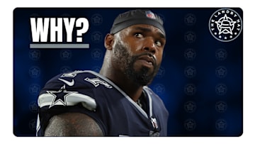 Former Cowboys offensive linemen Tyron Smith