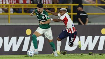 Junior Barranquilla x Palmeiras se enfrentaram pela fase de grupos da Libertadores 2026