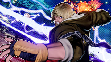 Ken using his Super Art in Fatal Fury City of the Wolves
