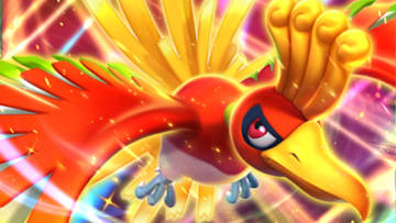 Ho-Oh ex in Pokemon TCG Pocket