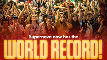 Photo of players at Supernova used in promotional material