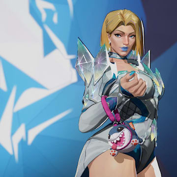 Emma Frost with her Jeff Handbag in Marvel Rivals