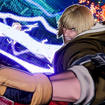 Ken using his Super Art in Fatal Fury City of the Wolves