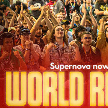 Photo of players at Supernova used in promotional material