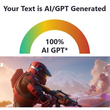 Peterbot's apology tweet has been found to be 100% AI generated