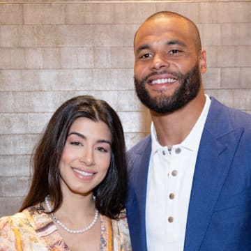 Sarah Jane Ramos and Dak Prescott