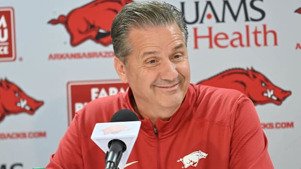 New Razorbacks coach John Calipari at first press conference