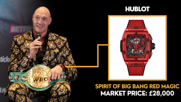 Hublot truly outdid themselves with this design—the bright red ceramic case is undeniably eye-catching