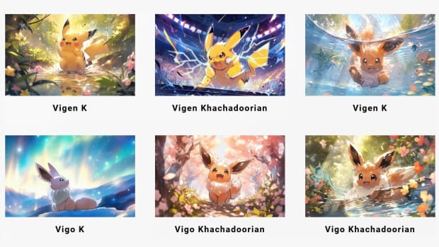 Pokemon AI artwork