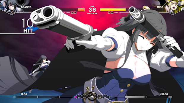 Kaguya performs her super.