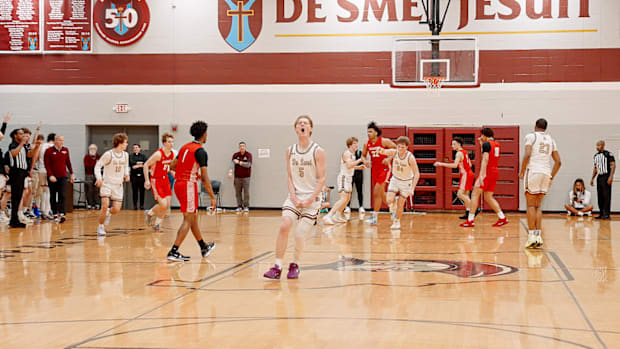 Riley Massey left it all out on the floor in his final game scoring 29 points