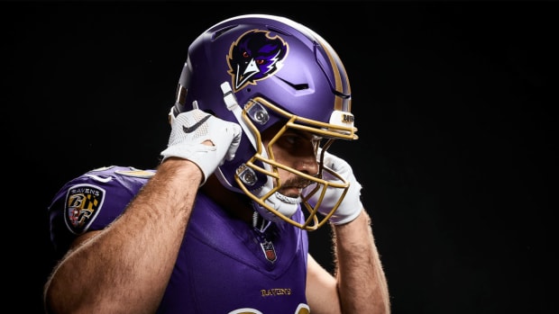 Ravens alternate helmet