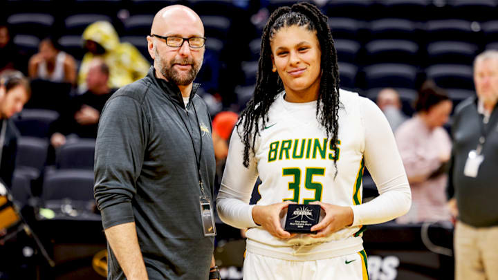 Jayda Porter is one of the best players in the state and a major reason for the rise of Rock Bridge over the last month. 