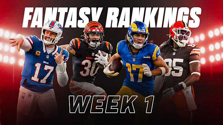 Fantasy Football Rankings: Week 1