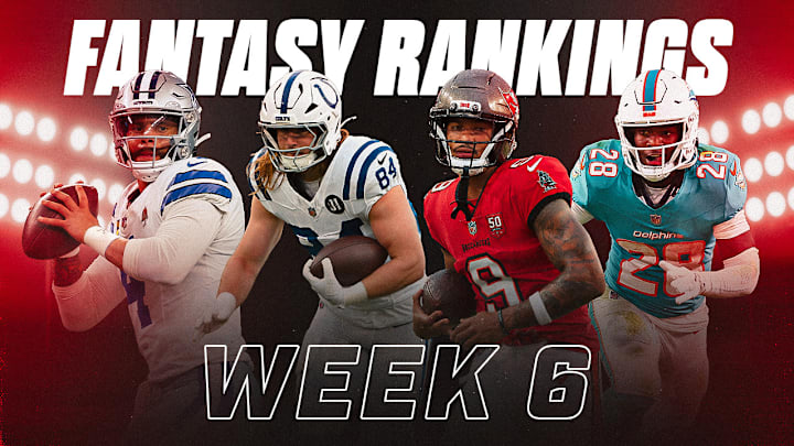 Fantasy Player Rankings Week 6