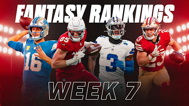 Week 7 Fantasy Football Rankings