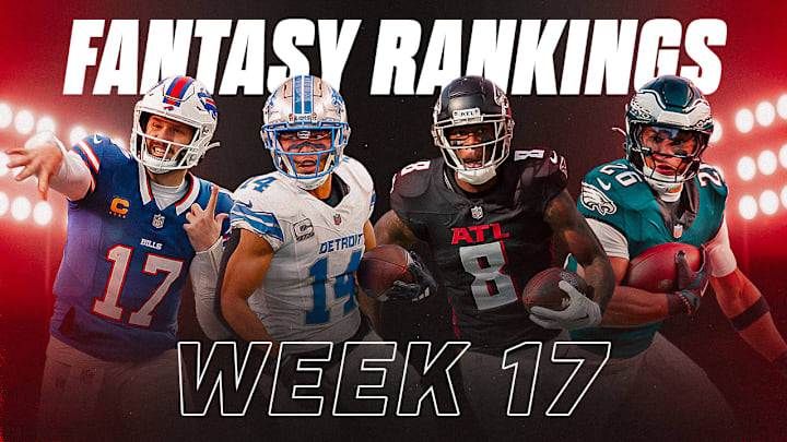 Week 17 Fantasy Player Rankings