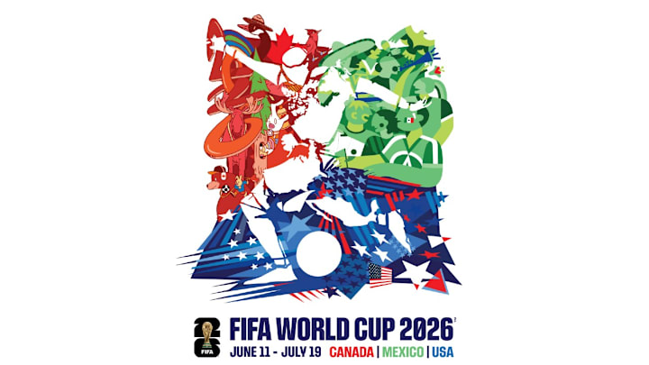 El cartel oficial del Mundial 2026.