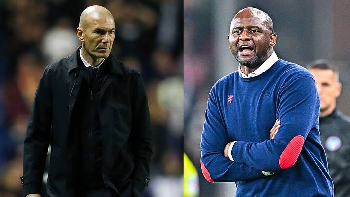 Zinedine Zidane y Patrick Vieira fueron campeones del Mundo con Francia en 1998; hoy sin técnicos de Francia y Senegal, respectivamente. Zinedine Zidane y Patrick Vieira fueron campeones del Mundo con Francia en 1998; hoy sin técnicos de Francia y Senegal, respectivamente.