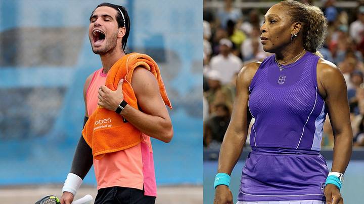 Alcaraz y Williams serán pareja en el dobles mixto del US Open.