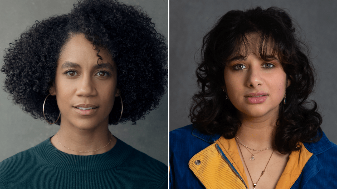 Dominique Tipper and Safiyya Ingar who play Pax and Sai in Dustborn.