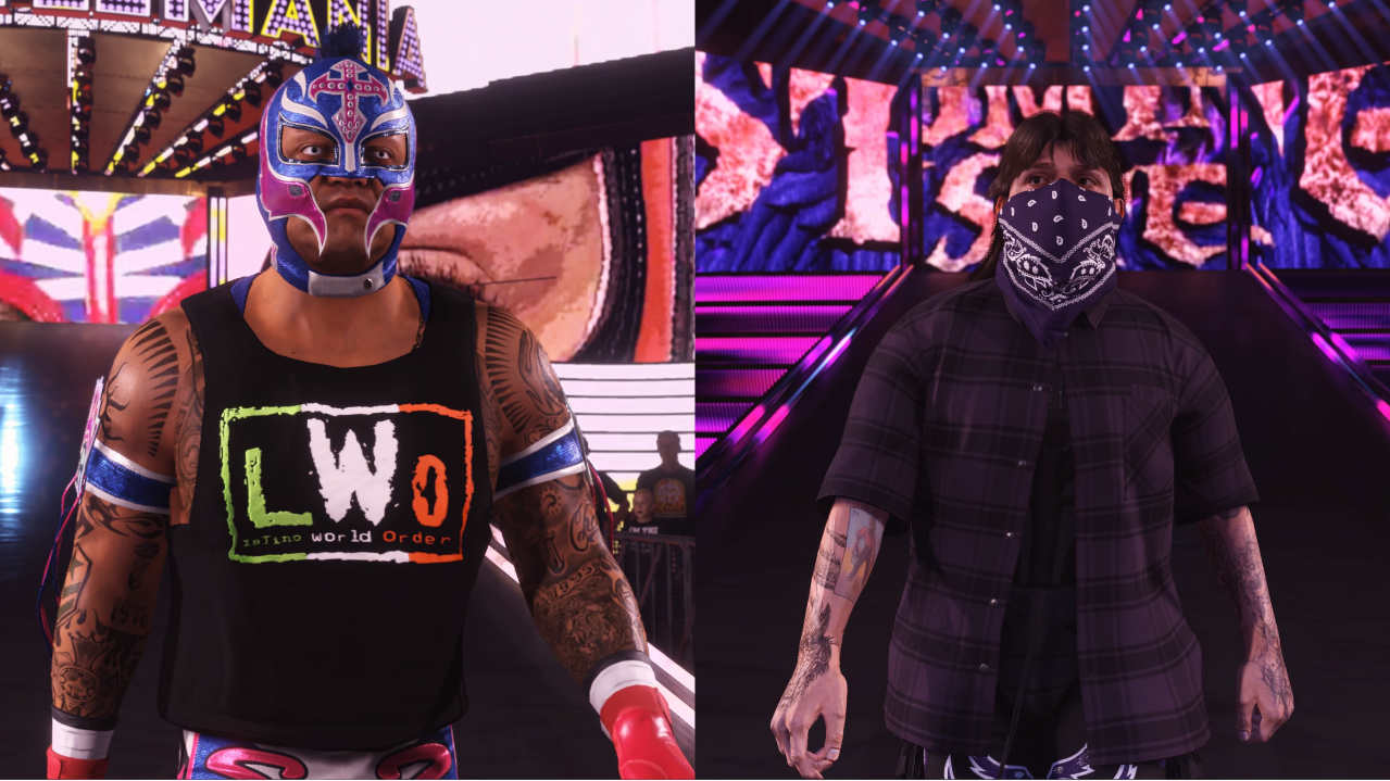 Rey Mysterio & Dragon Lee vs. Santos Escobar & Dominik Mysterio