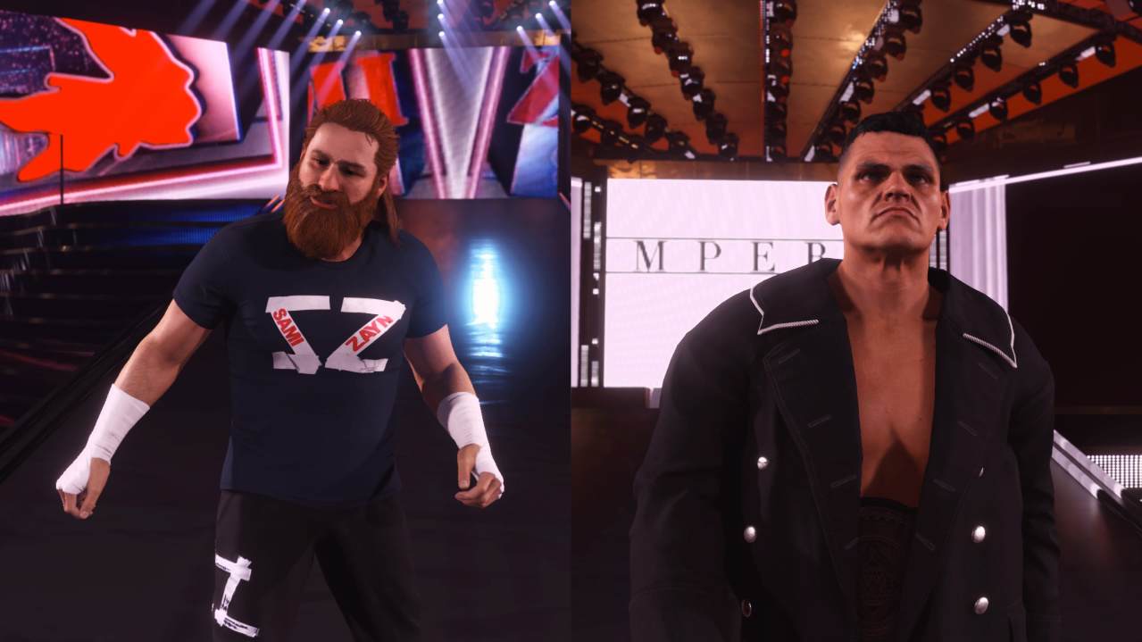 Gunther vs. Sami Zayn
