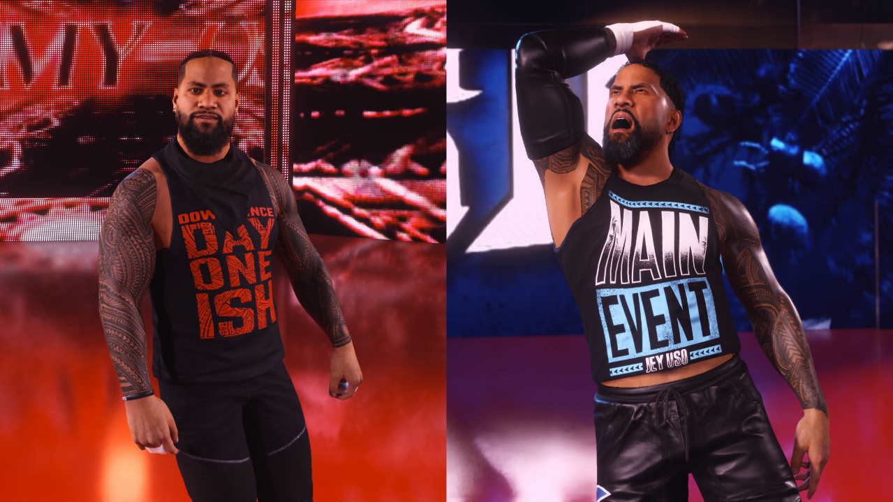 Jimmy Uso vs. Jey Uso