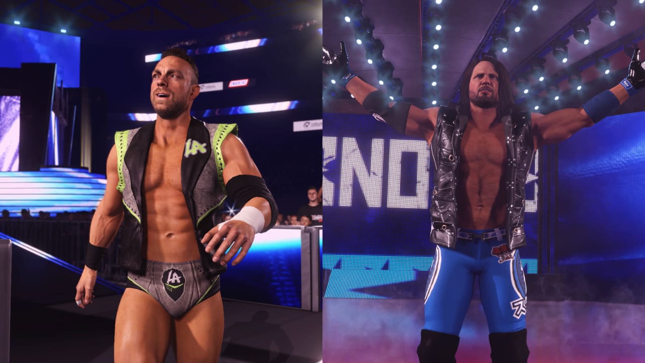 LA Knight vs. AJ Styles