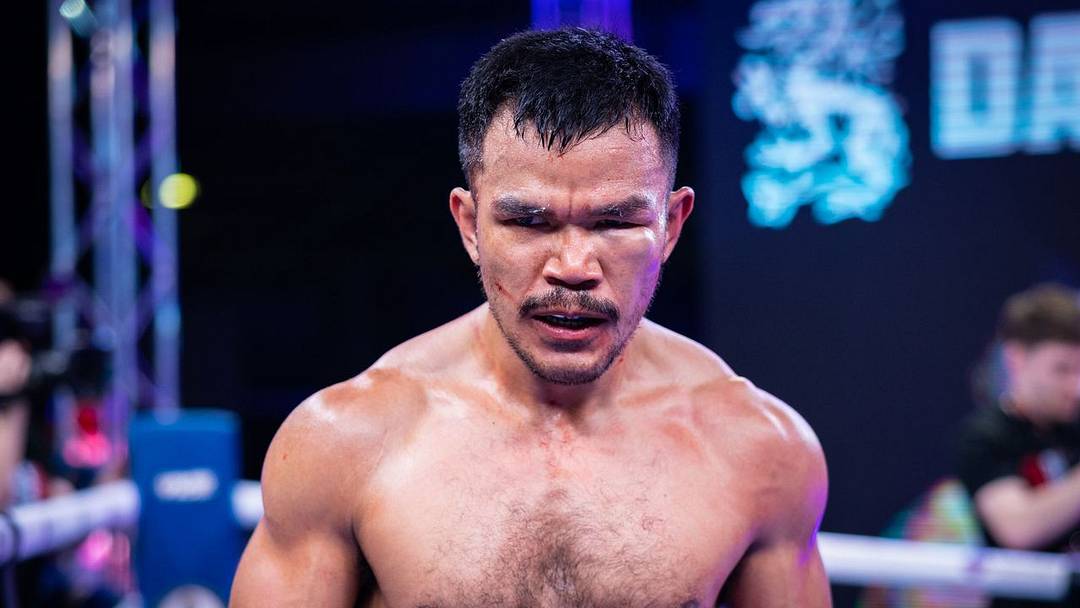 Rolando Dy was a man on a mission when he won the BKB Super welterwieght from Liam Rees in 2025