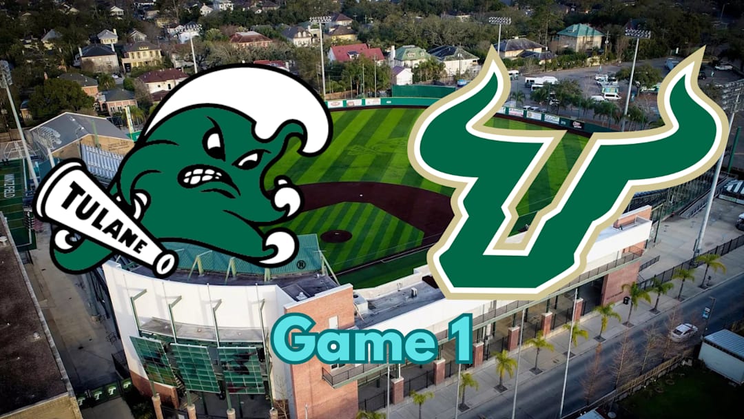 Tulane vs USF Baseball Game 1