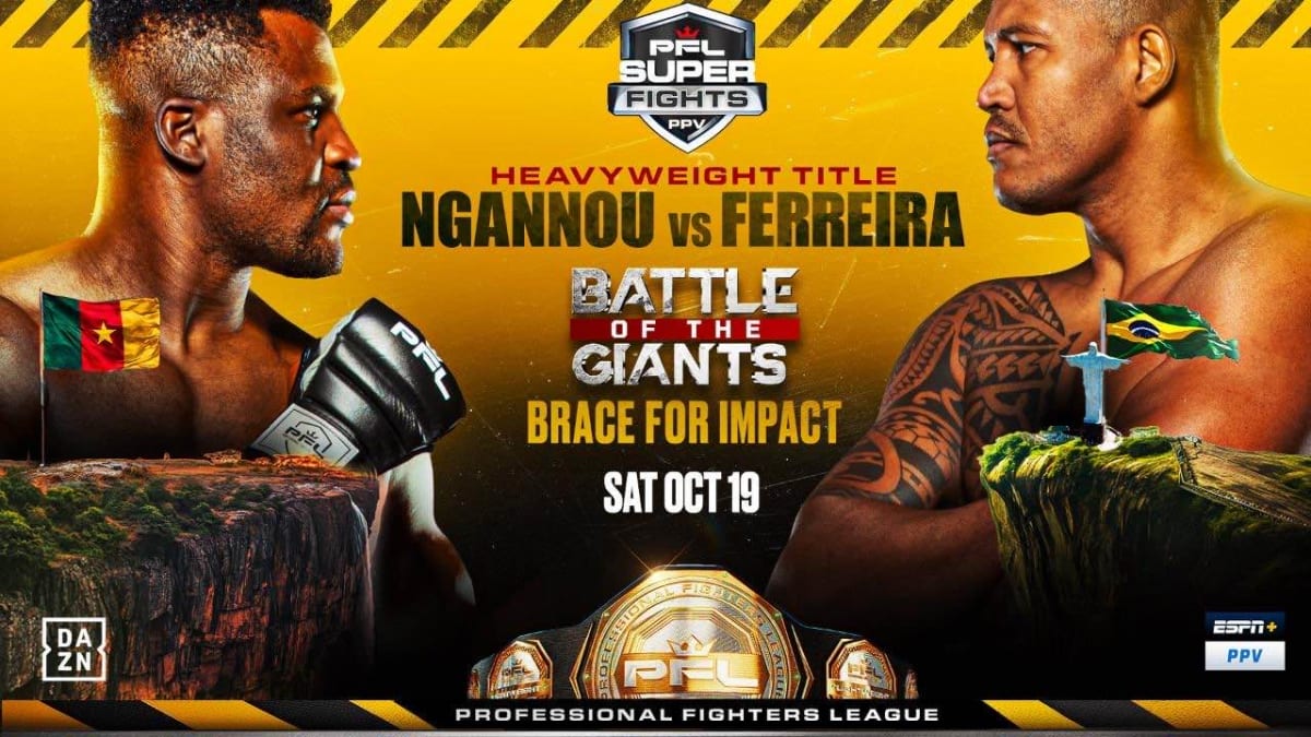 PFL Announces Debuts Of Ex UFC Champs Francis Ngannou Cris Cyborg