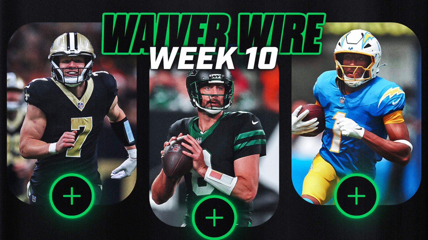 Aaron Rodgers, Taysom Hill Headline Week 10 Fantasy Football Waiver Wire