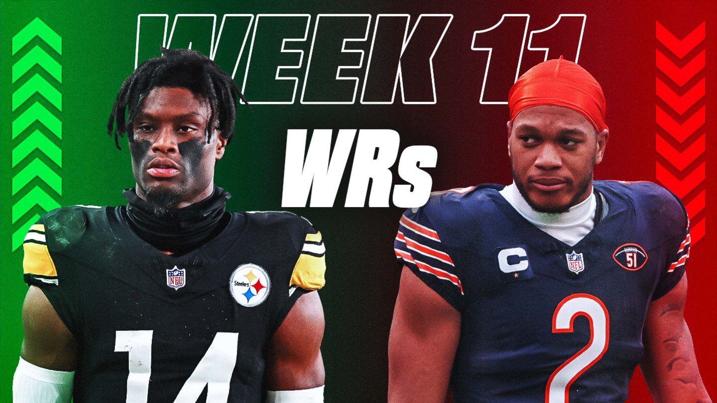 Start Em, Sit Em Wide Receivers For Fantasy Football Week 11