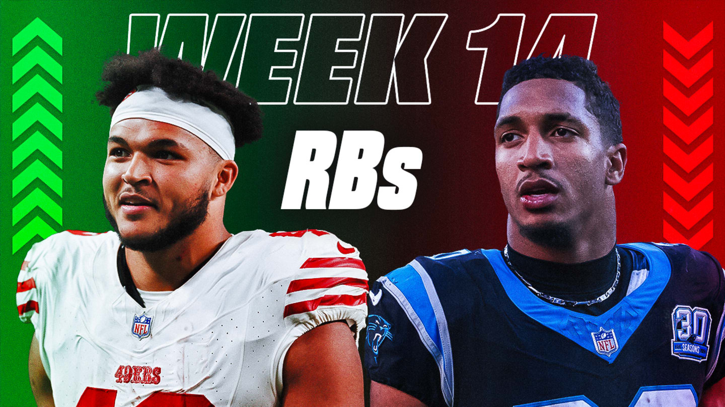 Start ‘Em, Sit ‘Em Running Backs for Fantasy Football Week 14