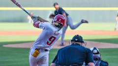 Razorbacks' Wehiwa Aloy blasts a first-inning grand slam on first pitch.