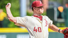 Razorbacks Ben Bybee against Missouri State