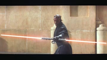 Star Wars Episode I: The Phantom Menace. Ray Park as Darth Maul. Image credit: StarWars.com