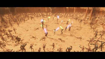 Star Wars: Episode II - Attack of the Clones. Battle of Geonosis. Image Credit: StarWars.com