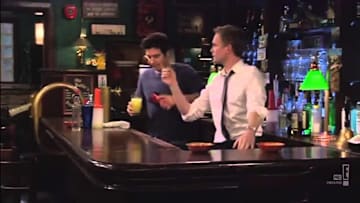 Bar scene from How I Met your mother