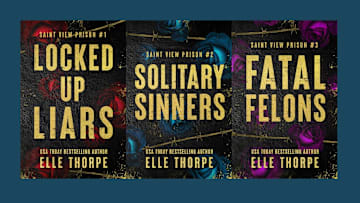 Saint View Prison Series by Elle Thorpe. Locked Up Liars, Solitary Sinners, and Fatal Felons. Image courtesy of Elle Thorpe.