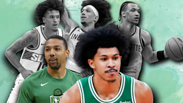 Ron Harper Jr., Phil Pressey, Jalen Bridges, Kendall Brown, and Wendell Moore Jr.