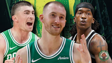 Payton Pritchard, Sam Hauser, and Terance Mann