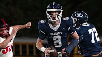 Greenwood's Kana Archer looks downfield in a game