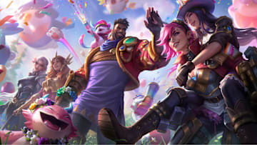 Diana, Leona, K'Sante, Vi and Caitlyn are among the Champions celebrating Pride. 