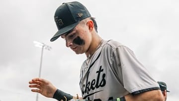 Miami Marlins second round pick Carter Johnson, of Oxford High (Alabama), is drawing comparisons to All-Star Gunnar Henderson of the Baltimore Orioles because of his large frame as a shortstop.