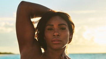 Serena Williams was photographed by Emmanuelle Hauguel in Turks and Caicos.