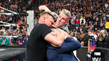Pat McAfee comes to the aid of Michael Cole
